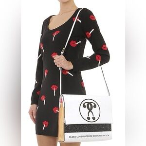 SOLD! NWT Unique MOSCHINO Matchbook Crossbody/clutch bag
